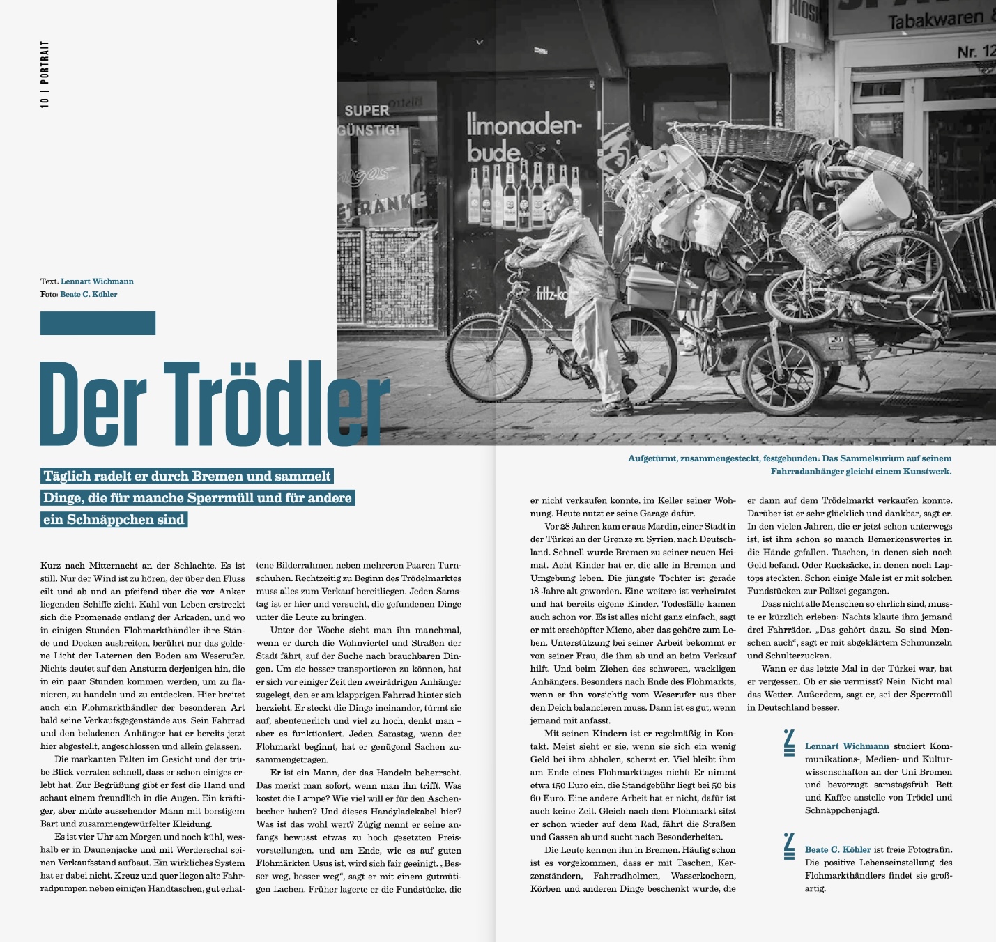 (c) Beate C. Koehler 2018_Zeitschrift der Strasse #62 WESER 