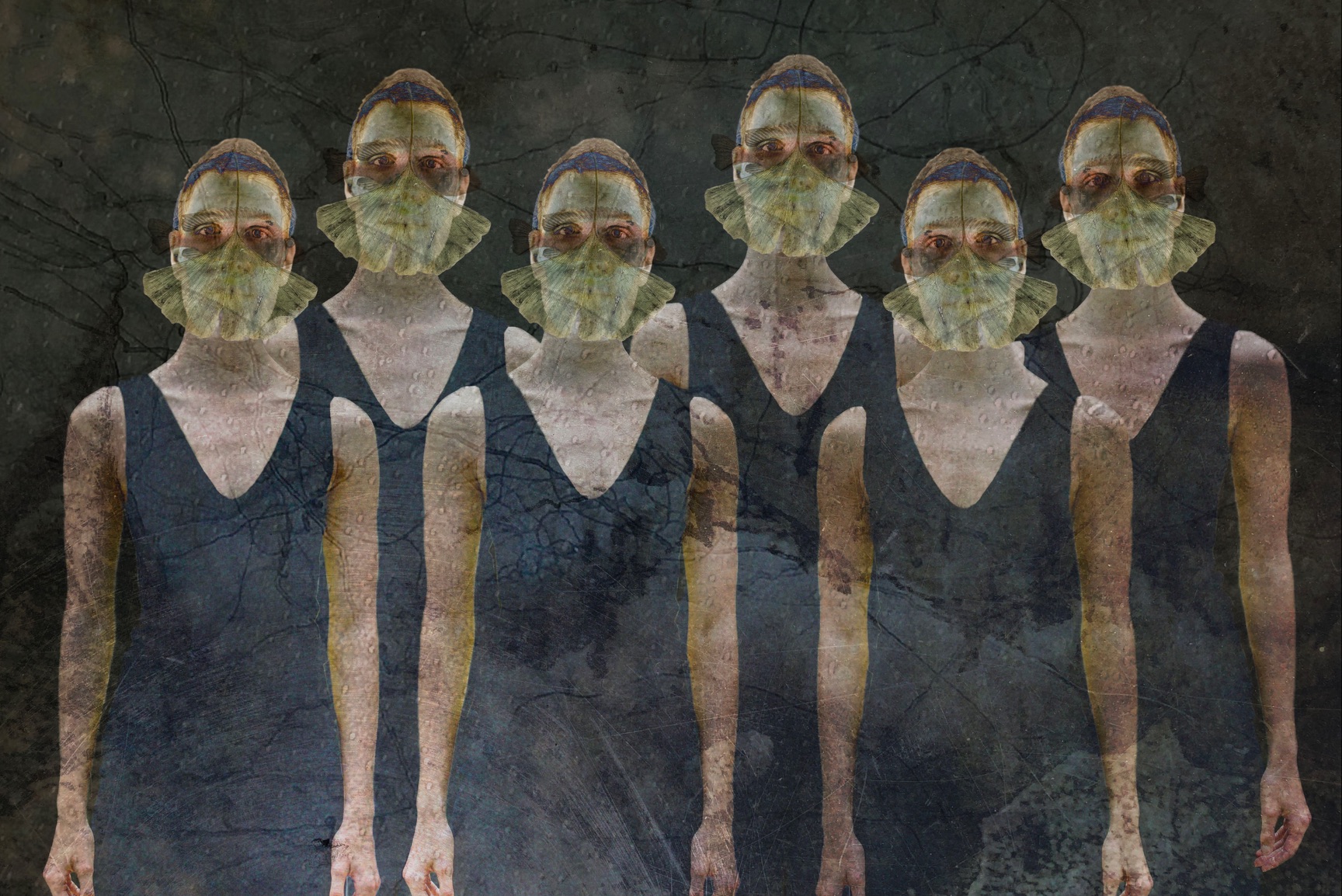 Beate C. Koehler | ANONYMITY | 2021 | multi-layer photo collage